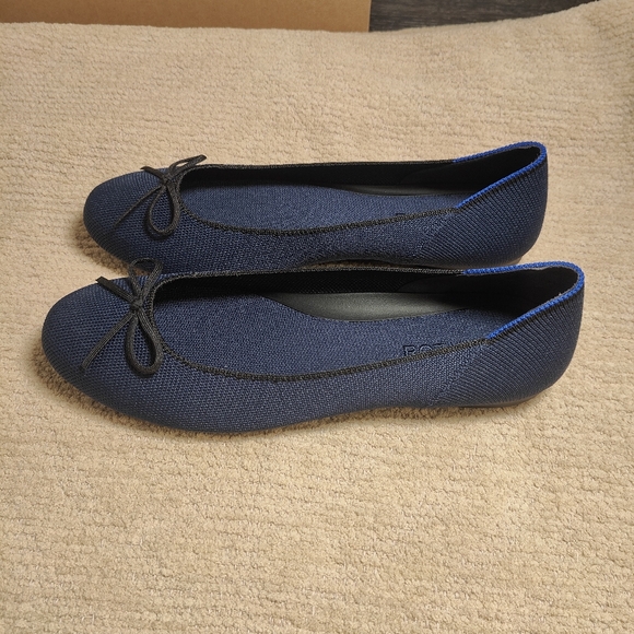 ROTHY'S DARK NAVY THE BALLET FLAT - Picture 2 of 5
